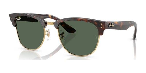 Ray-Ban CLUBMASTER REVERSE RBR0504S Sunglasses / Havana №1359VR / Dark Green (3N 14.9%) / Size 51