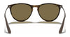 Ray-Ban JUNIOR ERIKA RJ9060S Sunglasses | Size 50 / Fuchsia Fluo №70096Q / Brown/Orange (3N 13.3%)