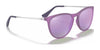 Ray-Ban JUNIOR ERIKA RJ9060S Sunglasses | Size 50 / Fuchsia Fluo №70096Q / Brown/Orange (3N 13.3%)