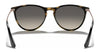 Ray-Ban JUNIOR ERIKA RJ9060S Sunglasses | Size 50 / Fuchsia Fluo №70096Q / Brown/Orange (3N 13.3%)