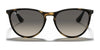Ray-Ban JUNIOR ERIKA RJ9060S Sunglasses | Size 50 / Fuchsia Fluo №70096Q / Brown/Orange (3N 13.3%)