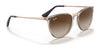 Ray-Ban JUNIOR ERIKA RJ9060S Sunglasses | Size 50 / Fuchsia Fluo №70096Q / Brown/Orange (3N 13.3%)