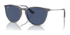 Ray-Ban JUNIOR ERIKA RJ9060S Sunglasses | Size 50 / Opal Blue №713480 / Dark Blue (3N 15.3%)