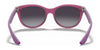 Ray-Ban RJ9068S Sunglasses | Size 47 / Transparent Fuchsia №70568G / Light Grey/Dark Grey (3N 15.2%)