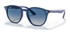 Ray-Ban RJ9070S Sunglasses | Size 46 / Transparent Blue №70624L / Grey Gradient Blue (2N 25%)