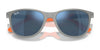 Ray-Ban RJ9077SF Sunglasses | Size 49 / Transparent Blue №719471 / Dark Green (3N 14.3%)