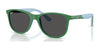 Ray-Ban RJ9077SF Sunglasses | Size 49 / Green On Rubber Light Blue №718887 / Dark Grey (3N 10.1%)