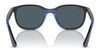 Ray-Ban RJ9078S Sunglasses | Size 48 / Black On Red №713171 / Dark Green (3N 14.3%)
