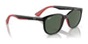 Ray-Ban RJ9078SF Sunglasses | Size 48 / Light Blue On Yellow №7132T3 / Grey (Polarized) (3P 13%)