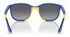 Ray-Ban RJ9078SF Sunglasses | Size 48 / Light Blue On Yellow №7132T3 / Grey (Polarized) (3P 13%)