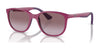 Ray-Ban RJ9078SF Sunglasses | Size 48 / Fuchsia On Violet №71498H / Violet (2N 19.1%)