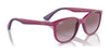 Ray-Ban RJ9078SF Sunglasses | Size 48 / Light Blue On Yellow №7132T3 / Grey (Polarized) (3P 13%)