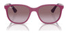 Ray-Ban RJ9078SF Sunglasses | Size 48 / Light Blue On Yellow №7132T3 / Grey (Polarized) (3P 13%)