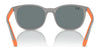 Ray-Ban RJ9079S Sunglasses | Size 49 / Black On Red №713171 / Dark Green (3N 14.3%)