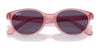 Ray-Ban RJ9080S Sunglasses | Size 45 / Transparent Blue №716887 / Dark Grey (3N 12.4%)