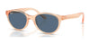 Ray-Ban RJ9080S Sunglasses | Size 45 / Transparent Orange №717080 / Dark Blue (3N 14.9%)