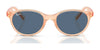 Ray-Ban RJ9080SF Sunglasses | Size 47 / Transparent Blue №716887 / Dark Grey (3N 12.4%)