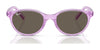 Ray-Ban RJ9080SF Sunglasses | Size 47 / Transparent Blue №716887 / Dark Grey (3N 12.4%)