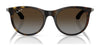 Ray-Ban RJ9082S Sunglasses | Size 47 / Matte Black №718371 / Dark Green (3N 12.9%)