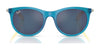 Ray-Ban RJ9082S Sunglasses | Size 47 / Matte Black №718371 / Dark Green (3N 12.9%)