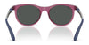 Ray-Ban RJ9082S Sunglasses | Size 47 / Matte Black №718371 / Dark Green (3N 12.9%)