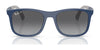 Ray-Ban RJ9084S Sunglasses | Size 47 / Grey On Rubber Blue №715155 / Dark Blue Mirror Blue (3N 11.8%)