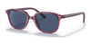 Ray-Ban JUNIOR LEONARD RJ9093S Sunglasses | Size 45 / Transparent Pink №711280 / Dark Blue (3N 15.3%)