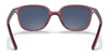 Ray-Ban JUNIOR LEONARD RJ9093S Sunglasses | Size 45 / Black №100/71 / Dark Green (3N 12.9%)