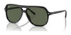 Ray-Ban JUNIOR BILL RJ9096S Sunglasses / Black №100/71 / Dark Green (3N 14.0%) / Size 52