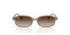 Ray-Ban RJ9132SF Sunglasses | Size 49 / Transparent Beige №720013 / Gradient Brown (3N 16%)