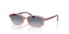 Ray-Ban RJ9132SF Sunglasses | Size 49 / Transparent Pink №72014L / Grey Gradient Blue (2N 25%)