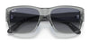 Ray-Ban JUNIOR WAYFARER NOMAD RJ9287S Sunglasses | Size 48 / Black №100/71 / Dark Green (3N 12.9%)