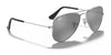 Ray-Ban JUNIOR AVIATOR RJ9506S Sunglasses / Arista Gold №223/6R / Green Mirror (3N 12.1%) / Size 52