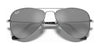 Ray-Ban JUNIOR AVIATOR RJ9506S Sunglasses / Arista Gold №223/6R / Green Mirror (3N 12.1%) / Size 52