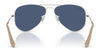 Ray-Ban JUNIOR AVIATOR RJ9506S Sunglasses / Arista Gold №223/6R / Green Mirror (3N 12.1%) / Size 52