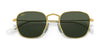 Ray-Ban JUNIOR FRANK RJ9557S Sunglasses | Size 46 / Gold №286/71 / Dark Green (3N 12.9%)