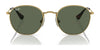 Ray-Ban JUNIOR ROB RJ9572S Sunglasses | Size 48 / Arista Gold №223/71 / Dark Green (3N 12.9%)