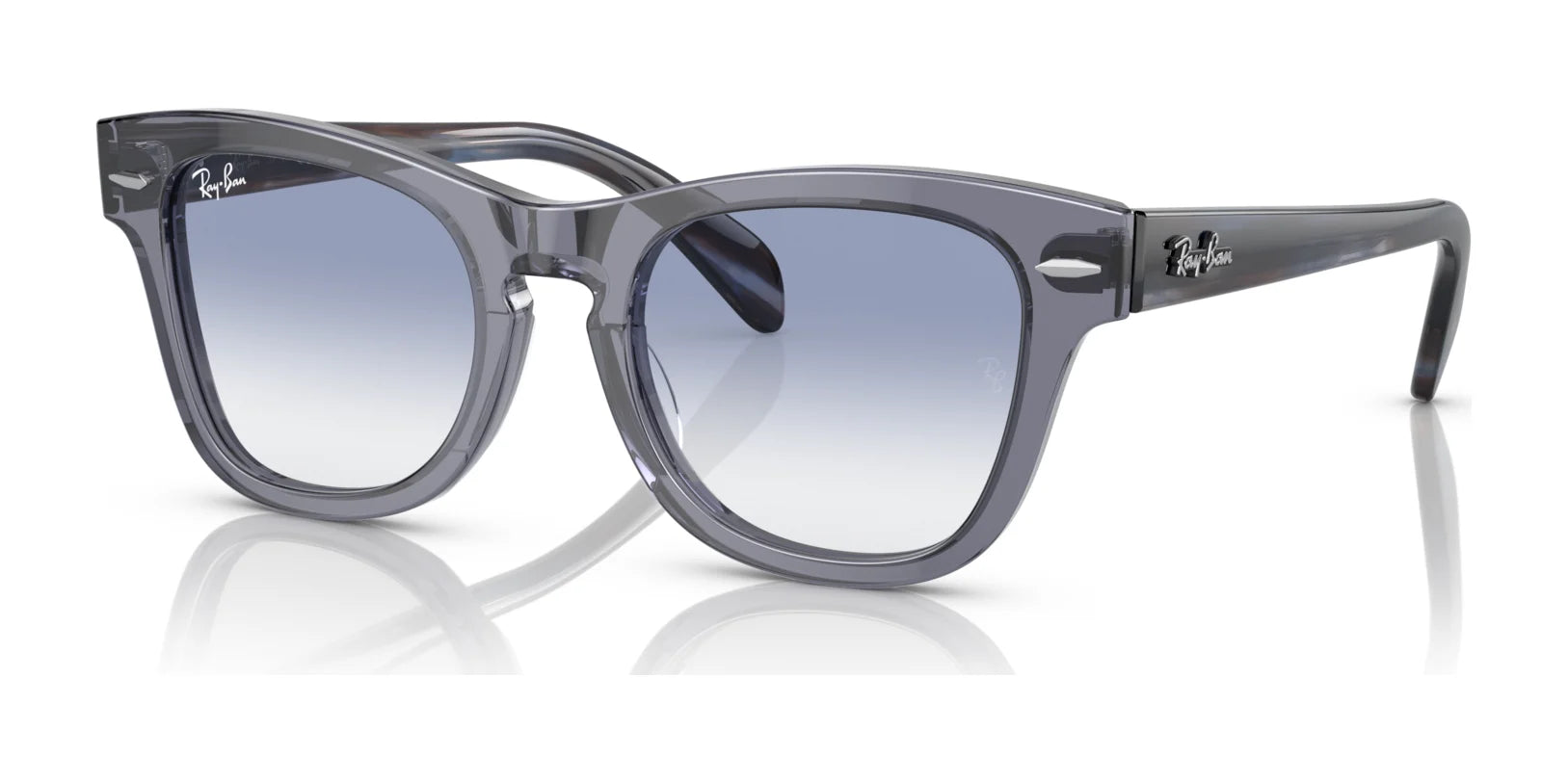 Ray-Ban RJ9707S Sunglasses Transparent Blue / Blue Ray-Ban RJ9707S Sunglasses Transparent Blue / Blue