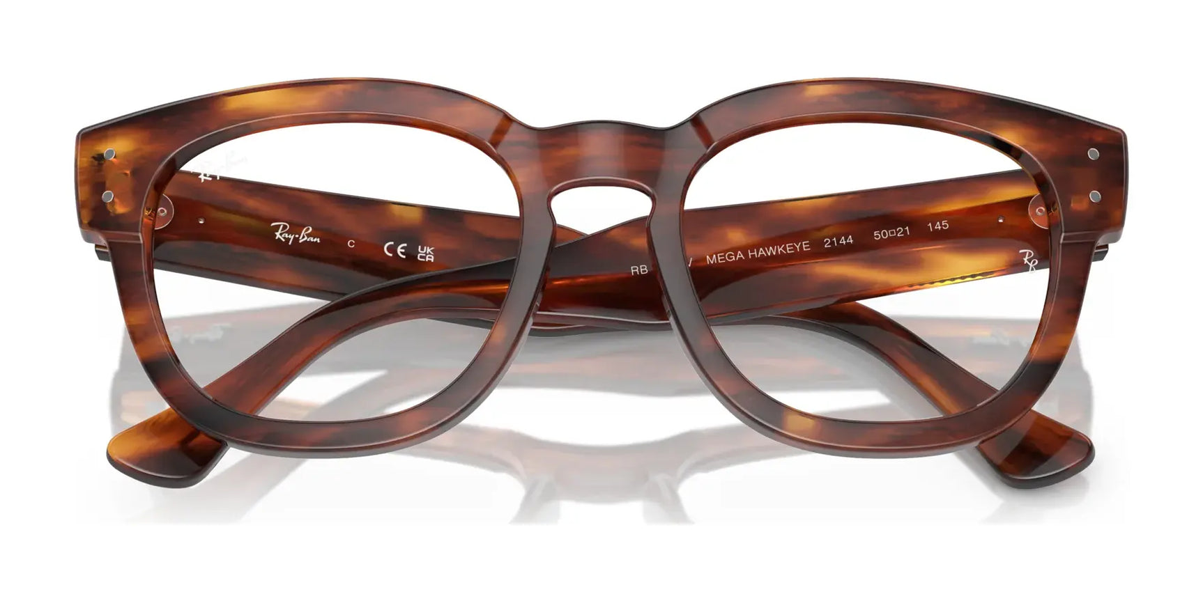 Ray-Ban MEGA HAWKEYE RX0298V Eyeglasses | Size 50 Ray-Ban MEGA HAWKEYE RX0298V Eyeglasses | Size 50