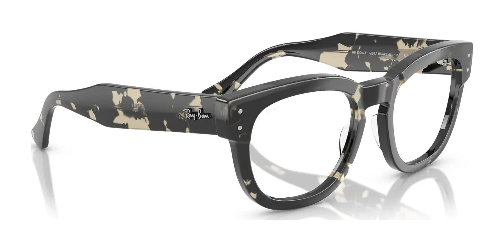 Ray-Ban MEGA HAWKEYE RX0298VF Eyeglasses | Size 50 Ray-Ban MEGA HAWKEYE RX0298VF Eyeglasses | Size 50