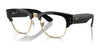 Ray-Ban MEGA CLUBMASTER RX0316V Eyeglasses | Size 50 / Black On Gold №2000