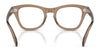 Ray-Ban RX0707V Eyeglasses | Size 50 / Transparent Light Brown №8198 / Clear