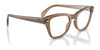 Ray-Ban RX0707V Eyeglasses | Size 50 / Transparent Light Brown №8198 / Clear