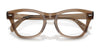 Ray-Ban RX0707V Eyeglasses | Size 50 / Transparent Light Brown №8198 / Clear