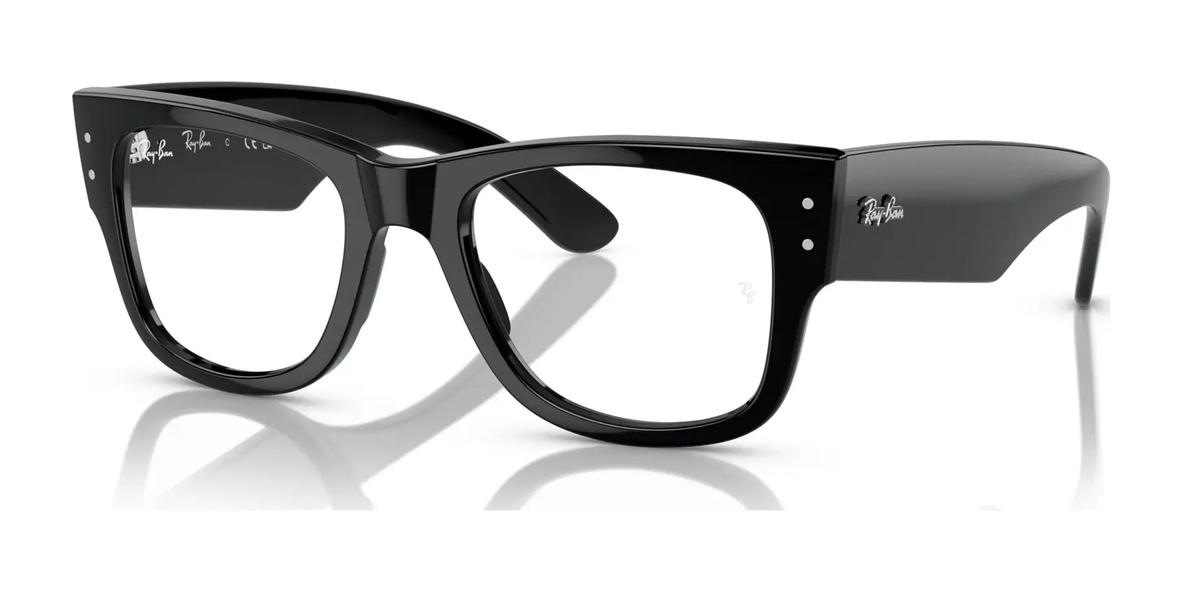 Ray-Ban MEGA WAYFARER RX0840V Eyeglasses Black Ray-Ban MEGA WAYFARER RX0840V Eyeglasses Black