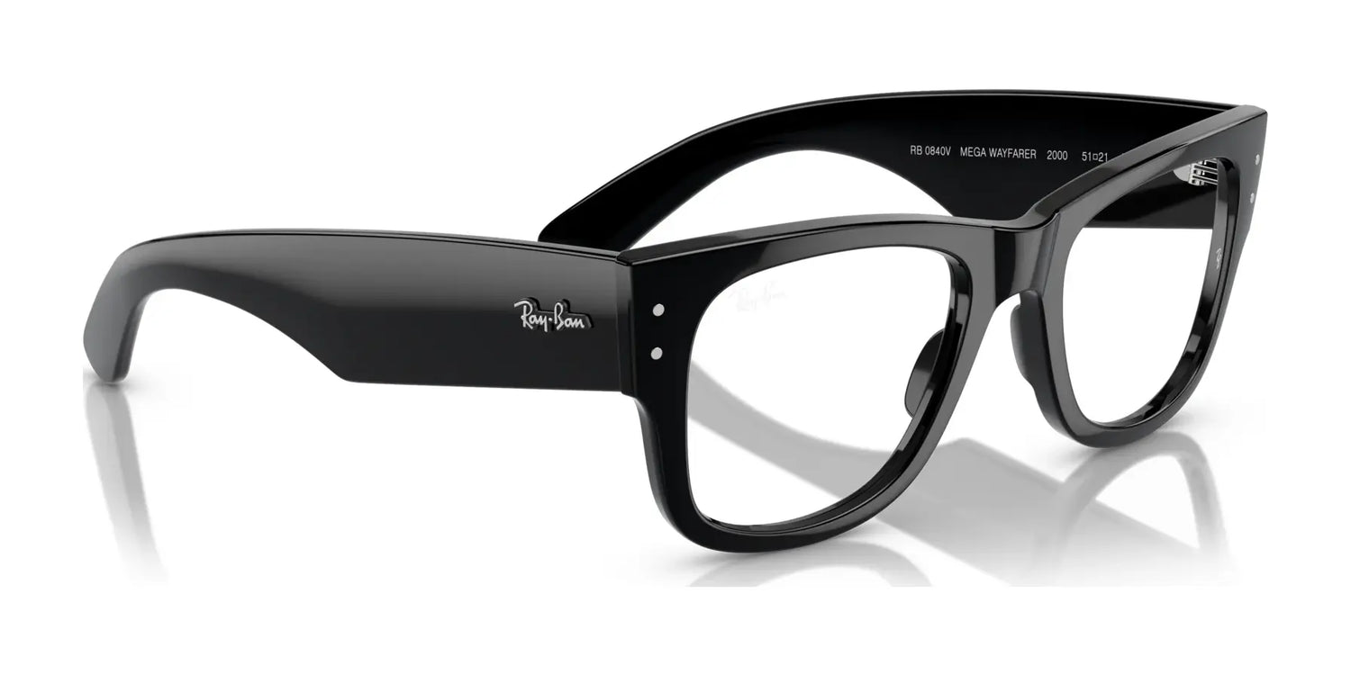 Ray-Ban MEGA WAYFARER RX0840V Eyeglasses | Size 51 Ray-Ban MEGA WAYFARER RX0840V Eyeglasses | Size 51