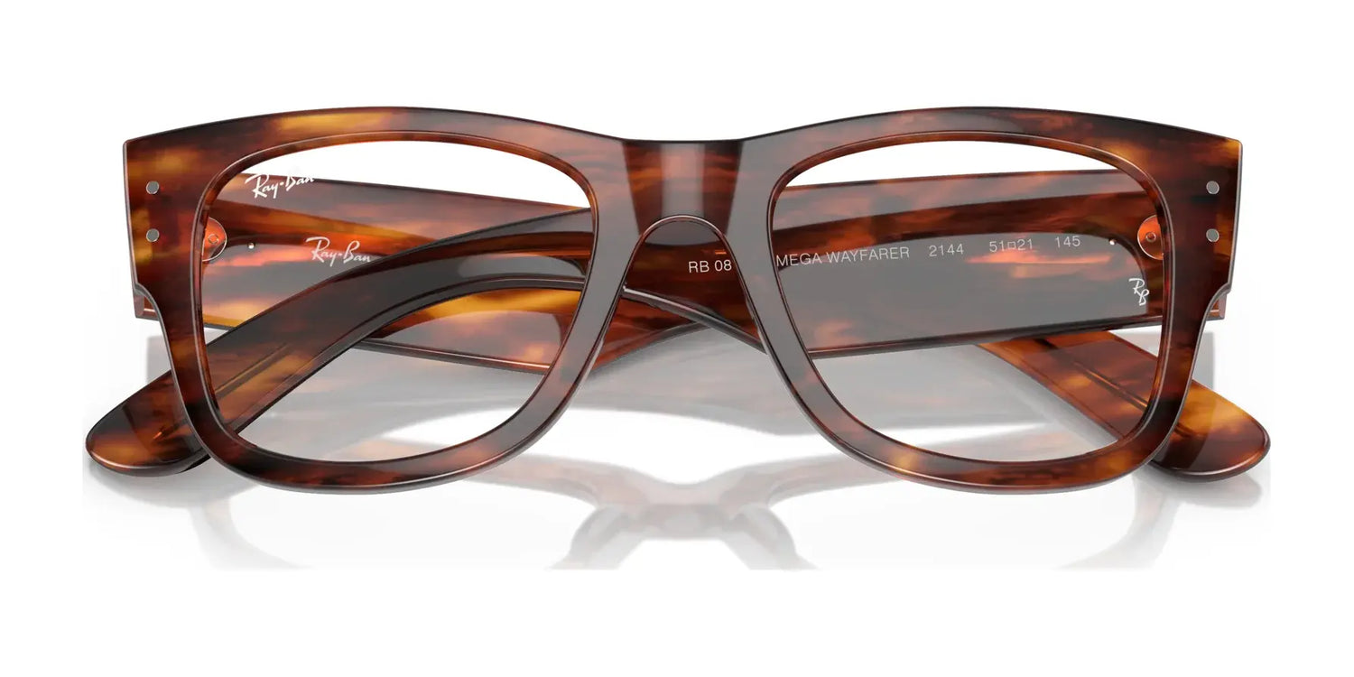 Ray-Ban MEGA WAYFARER RX0840V Eyeglasses | Size 51 Ray-Ban MEGA WAYFARER RX0840V Eyeglasses | Size 51