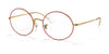 Ray-Ban OVAL RX1970V Eyeglasses | Size 51 / Red №3106