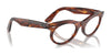 Ray-Ban WAYFARER OVAL RX2242V Eyeglasses / Striped Havana №2144 / Size 50