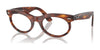 Ray-Ban WAYFARER OVAL RX2242VF Eyeglasses | Size 53 / Striped Havana №2144